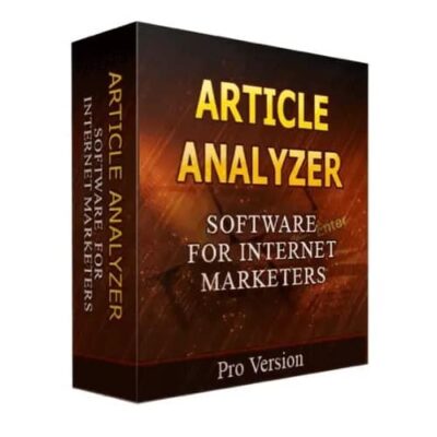 Article Analyzer Software PRO – PLR – Digital Products Pro