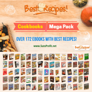 Over 172 eBooks with Best Recipes + 22 Bonuses Packages