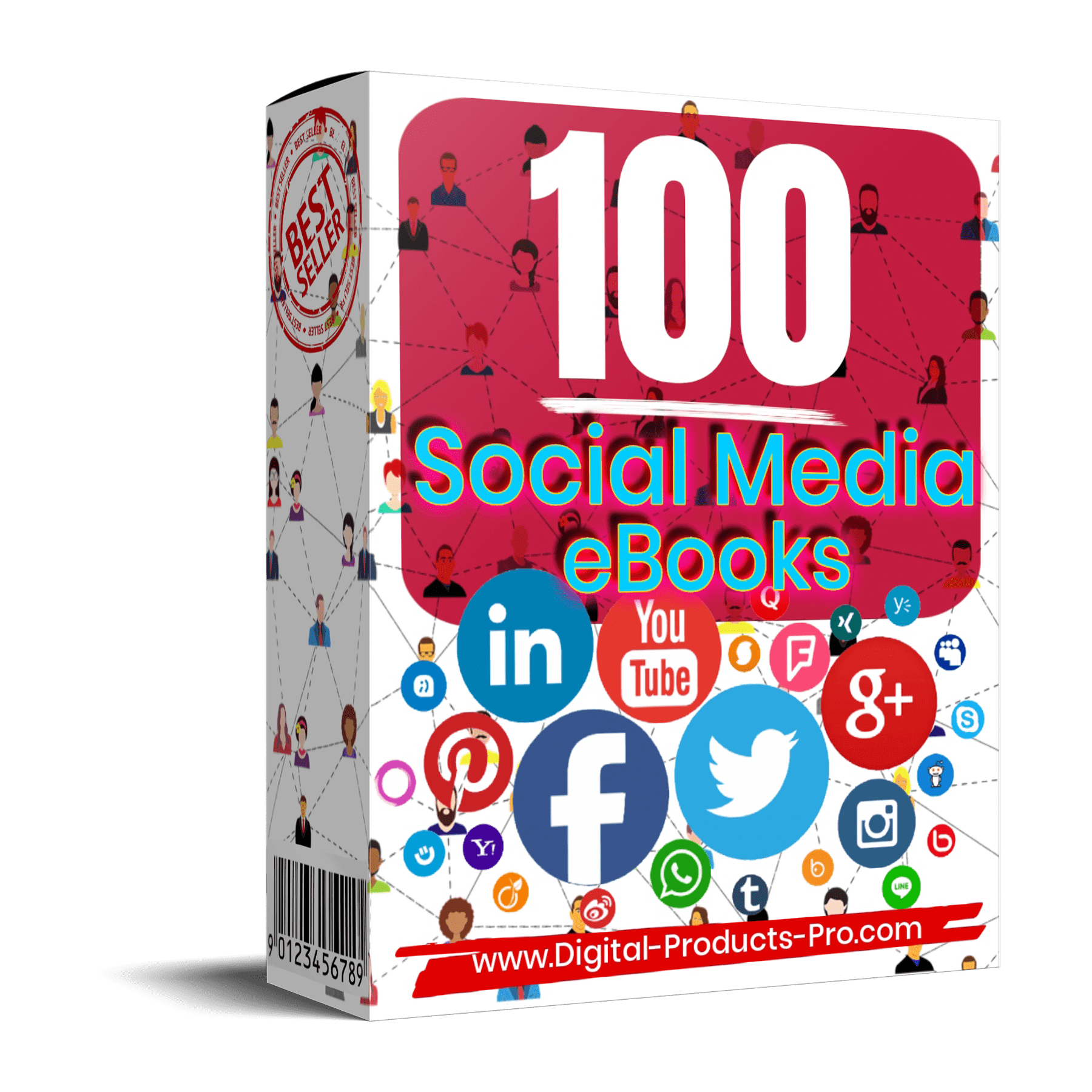100 Social Media PREMIUM eBooks – Digital Products Pro