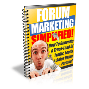 Forum Marketing Simplified (Unrestricted PLR)
