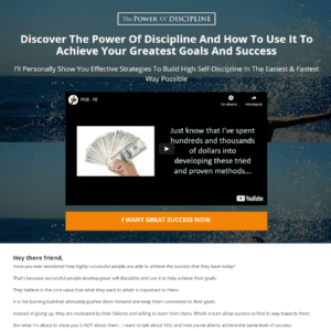 Automated Website: The Power Of Discipline