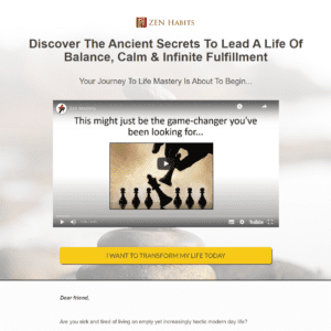 Automated Website: Zen Mastery