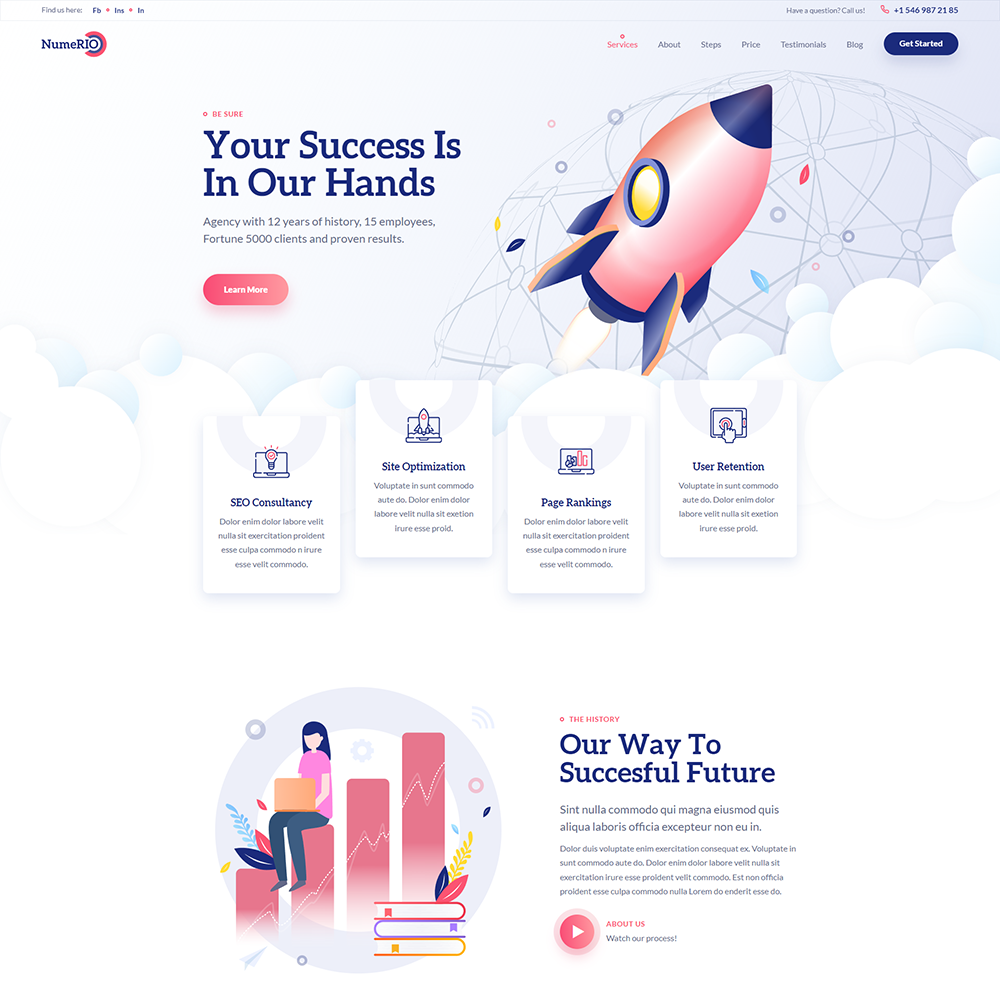 Best SEO – Premium HTML Responsive Website – Digital Products Pro