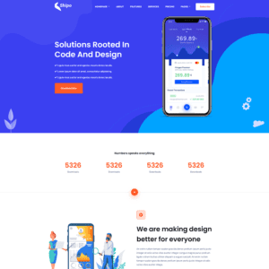 Code And Design - Premium HTML Responsive Website