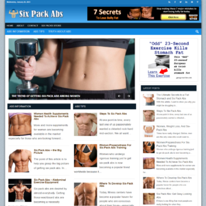 Abs Tips - PreMade WordPress Blog