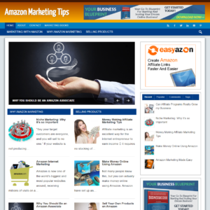 Amazon Marketing - PreMade WordPress Blog