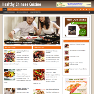 Chinese Cuisine - PreMade WordPress Blog