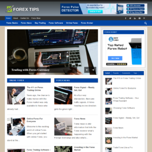 Forex Trading - PreMade WordPress Blog