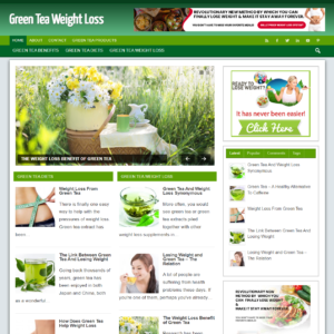 Green Tea - PreMade WordPress Blog