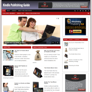 Kindle Publishing - PreMade WordPress Blog
