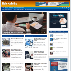 Niche Marketing - PreMade WordPress Blog