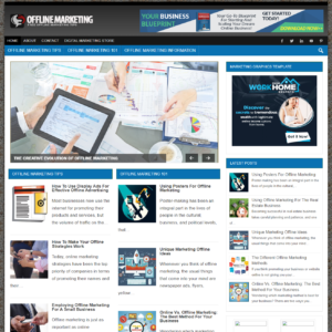 Offline Marketing - PreMade WordPress Blog