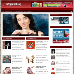 Stop Smoking - PreMade WordPress Blog