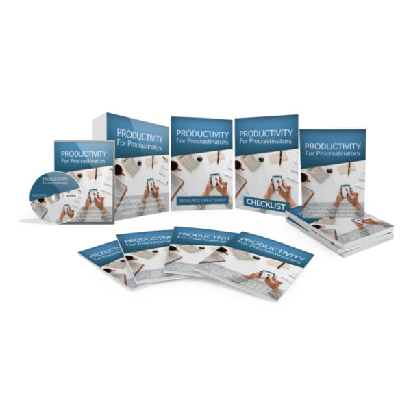 Productivity For Procrastinators Upgrade Package