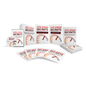 Site Speed Secrets Upgrade Package (Premium Product)